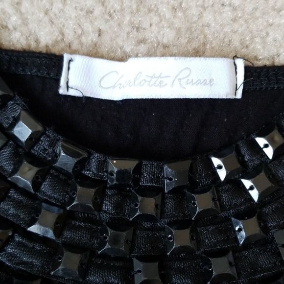 Charlotte Russe Embellished Tank Top - Picture 4 of 7